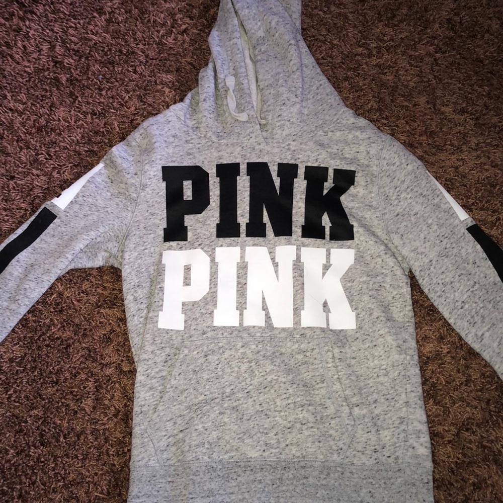 Pink hoodie